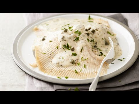Recette : Aile de raie et beurre aux câpres