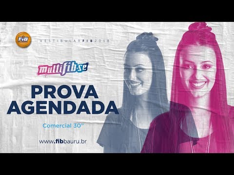 Vestibular FIB 2018 - Prova Agendada 01