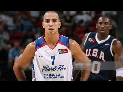 Puerto Rico vs USA 2007 FIBA Americas Basketball Championship Quarter Final Round FULL GAME English
