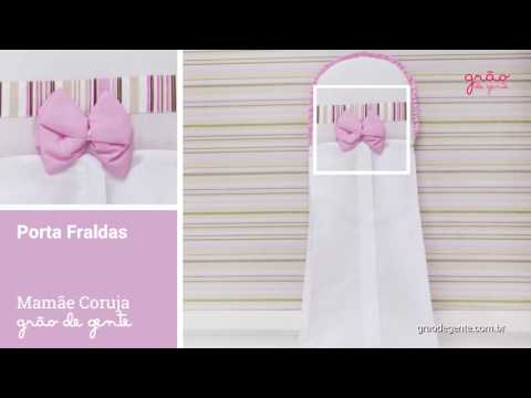 Porta Fraldas Mamãe Coruja | Ref: 62575