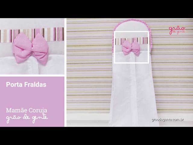 Porta Fraldas Mamãe Coruja | Ref: 62575