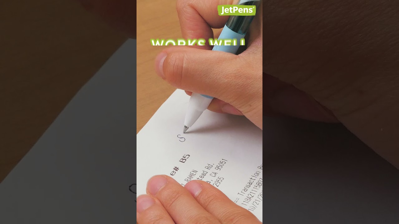 😵‍💫 What's the difference between ballpoint, gel, and rollerball pens?! 🤔 Stationery 101 #shorts