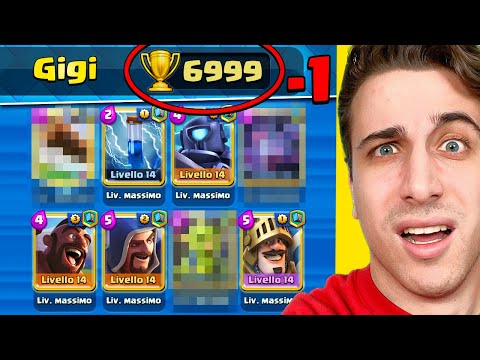 -1 a 7000 COPPE... Batto il mio RECORD? Clash Royale ITA!