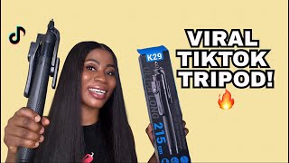 K29 Tripod Unboxing & Review | Viral TikTok Tripod for Content Creators!✨