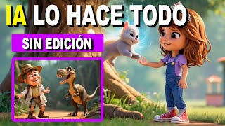 ¿Un Cuento Completo en SEGUNDOS? Esta IA Lo Hace SIN EDITAR
