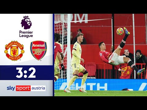 Ronaldo lässt ManU jubeln | Manchester United - FC Arsenal | Highlights - Premier League 2021/22