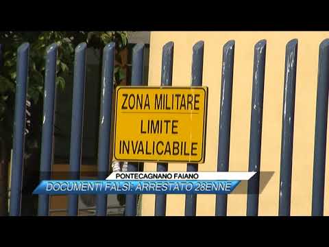 PONTECAGNANO FAIANO, DOCUMENTI FALSI, ARRESTATO 28ENNE