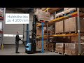 Hanselifter Deichselstapler E-DH1242TMG Hubhöhe 4200mm Tragkraft 1200kg-youtube_img