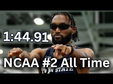 Men's 800m NCAA #2 ALL-TIME at Penn State National Opener 2026
