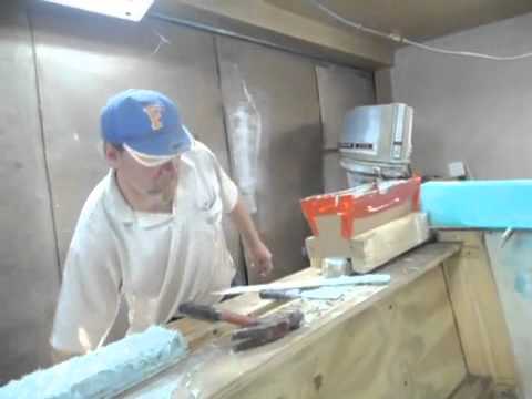 MFG Transom Seacast Pour 02-21-2012