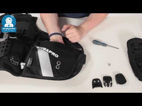 Scubapro XOne Weight Pocket Kit - www.simplyscuba.com