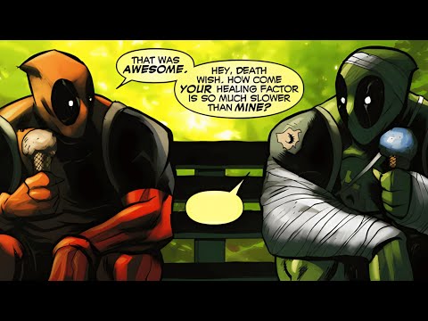 Deadpool Shares Ice Cream With Deathwish
