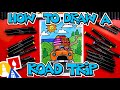 How To Draw A Family Road Trip