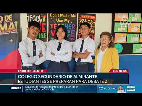 Debate Z: Estudiantes del Colegio de Almirante en Bocas del Toro| #EcoNews