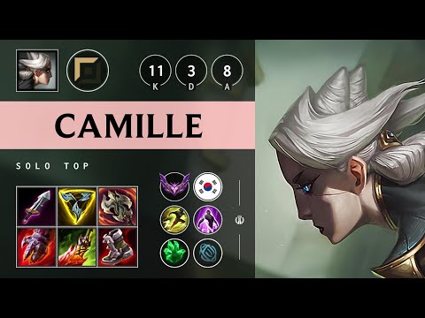 Camille Top vs Shen - KR Master Patch 25.10