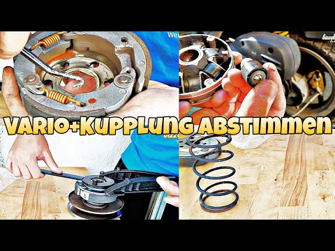 🔴 Vario und Kupplung ABSTIMMEN von A bis Z - Wann Gewichte, Kupplungsfedern+Gegendruckfeder ändern?