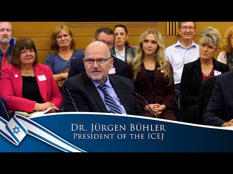 Dr. Jürgen Bühler - Day of Prayer in the Knesset