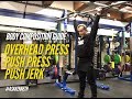 Body Composition Guide | Shoulders | Overhead Press Push ・Press Push ・ Push Jerk | #AskKenneth