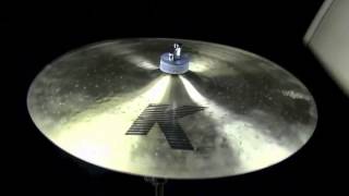 Video thumbnail for Zildjian 15'' K Custom Dark Crash (875g) by The Drum Shop - Portland, Maine