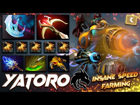 Yatoro Gyrocopter Insane Farming Speed - Dota 2 Pro Gameplay [Watch & Learn]