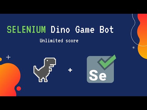 GitHub - sudharsan-selvaraj/chrome-dino-game-bot: Automation bot developed using selenium to