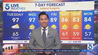 Southern California sizzles to start summer, cool‑down coming this weekend