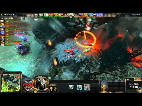 London Conspiracy vs Alliance Game 1 - joinDOTA MLG Pro League Eruope - @durkadota & Slesh