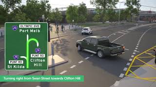 Streamlining Hoddle Street – Continuous Flow Intersection