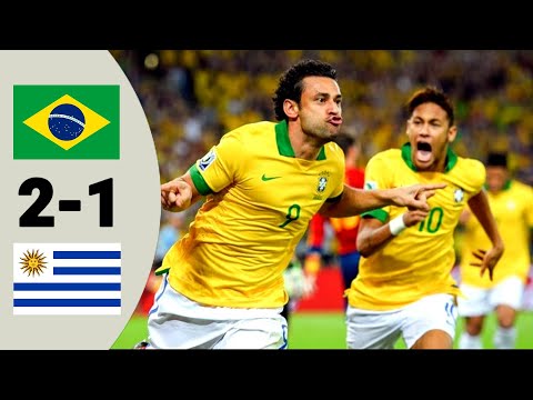 Brazil 2 × 1 Uruguay | Extended Highlight and All Goals [Confederations Cup 2013]