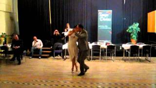 Tihamer Bogdan and Katalin Czidor at Tango Divino in Örebro