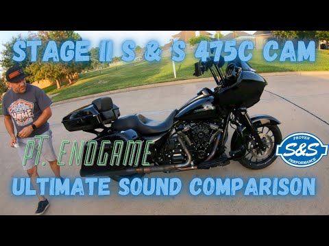 Stage 2 S&S 475c M8 Road Glide - Ultimate sound comparison