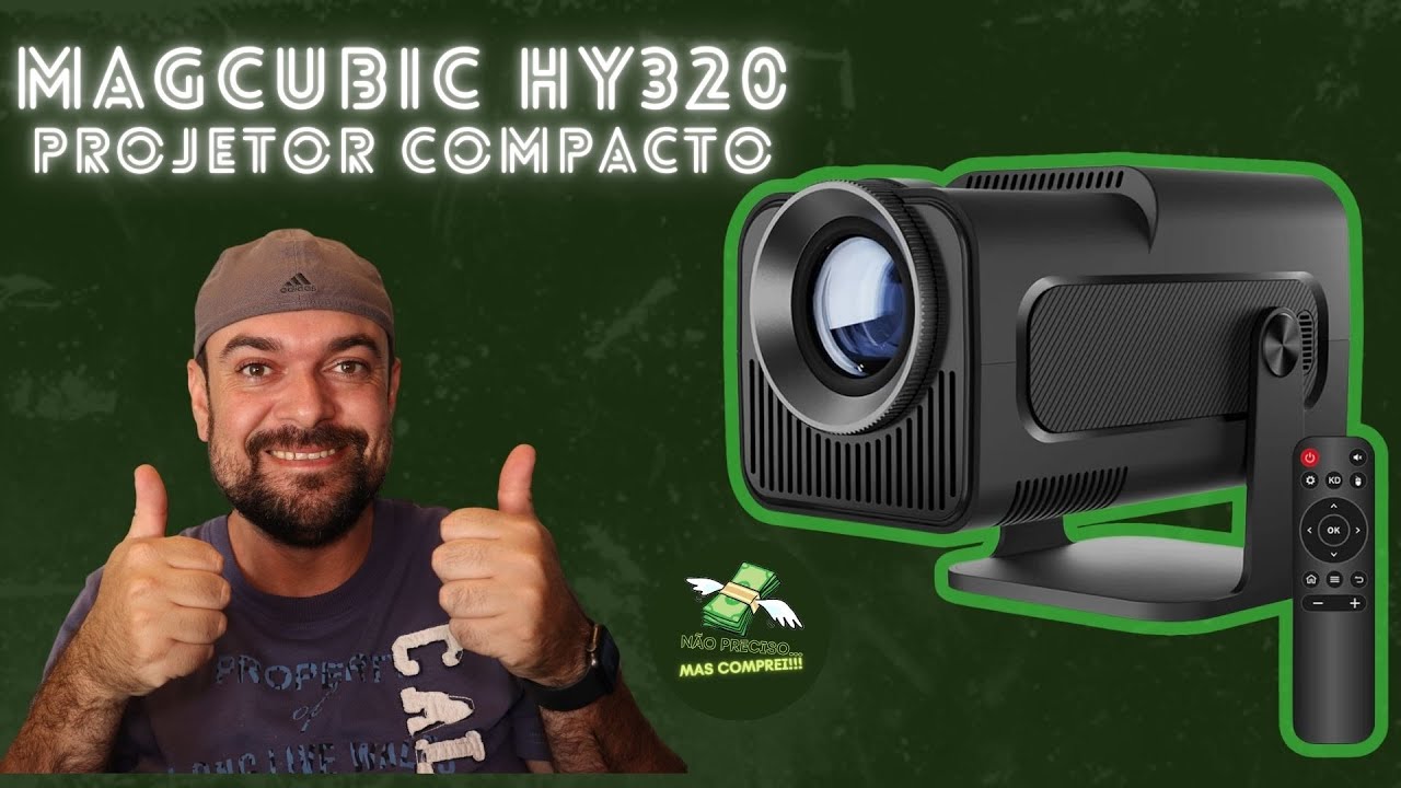 PROJETOR MAGCUBIC HY320 É BOM MESMO?