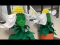 Tutorial Alice In Wonderland White Potted Flower
