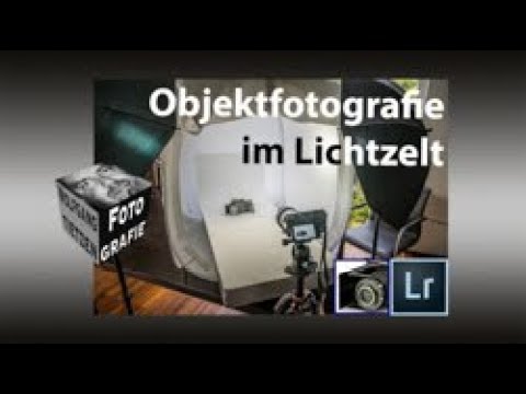 Objektfotografie im Lichtzelt