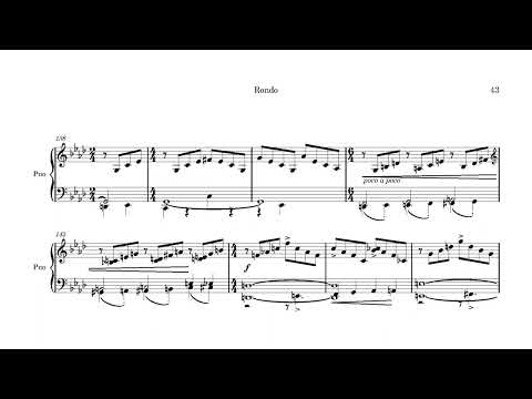 Ethan Iverson - Piano Sonata: Rondo