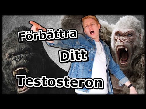 ÖKA DITT TESTOSTERON NATURLIGT! 10 SÄTT! (ALLA MÄN MÅSTE VETA DETTA!!)