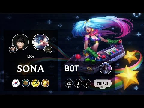 Sona Bot vs Kai'Sa - KR Challenger Patch 9.13