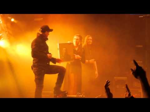 Amaranthe - Trezzo sull'Adda (MI) 2014 Jake E and Elize Ryd funny moments