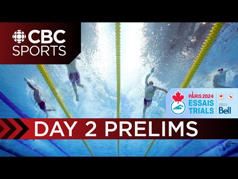 2024 Canadian Olympic & Paralympic Swimming Trials: Preliminaries - Toronto - Day 2 | CBC Sports