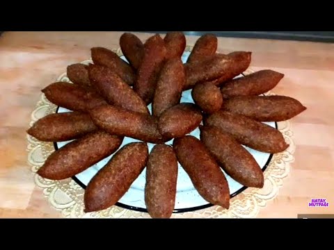 HATAY STYLE GENUINE STUFFED MEATBALLS RECIPE (ORUK) RECIPE #stuffedmeatballs #hataycuisine