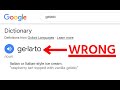 How to ACTUALLY Pronounce Gelato
