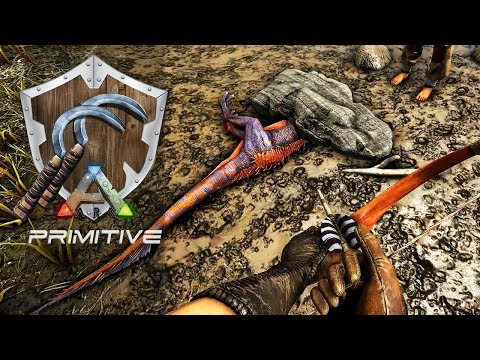 ARK PRIMITIVE T2 EP03 - Pegamos um Dilo Na Armadilha & Domamos Um Castor!