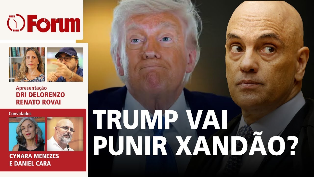 Ameaça de TRUMP a MORAES | Eduardo BOLSONARO comete crime, diz KAKAY | Conta de luz GRÁTIS | 22.5.25