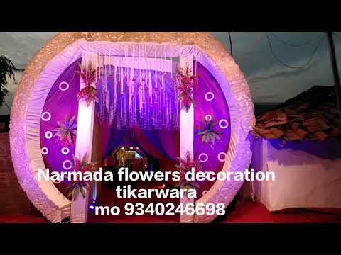 Narmada flowers decoration tikarwara mandla