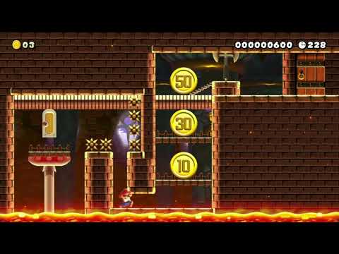 [SMM2] Dangerous Castle by Zone193 (+WR)