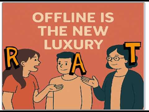 Offline is a new Luxury