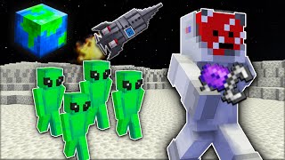 Minecraft Manhunt, But We Can Go To Space...