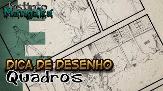 Como desenhar os Quadros em páginas de HQ - Dica de Desenho