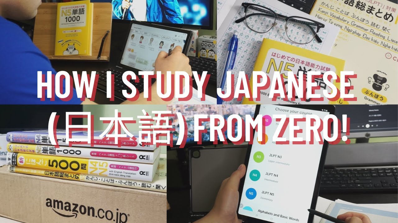 How I'm Learning Japanese from ZERO! | Textbooks, Classes, Apps & Tips