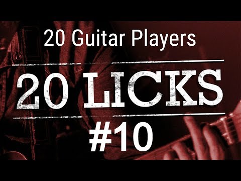 20 Guitar Players 20 Licks - #10 Joe Satriani